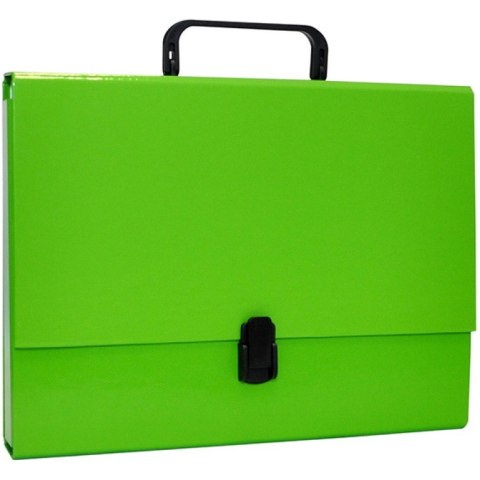 Teczka kartonowa z rączką Office Products A4/50mm jasnozielona