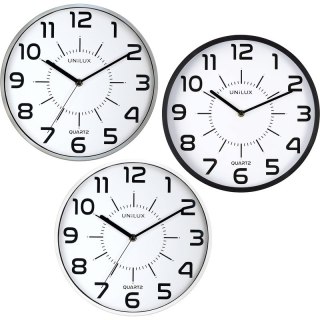 Zegar Unilux Pop 28.5cm szary