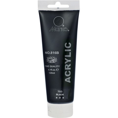 Farba akrylowa Marie's 120ml czarna