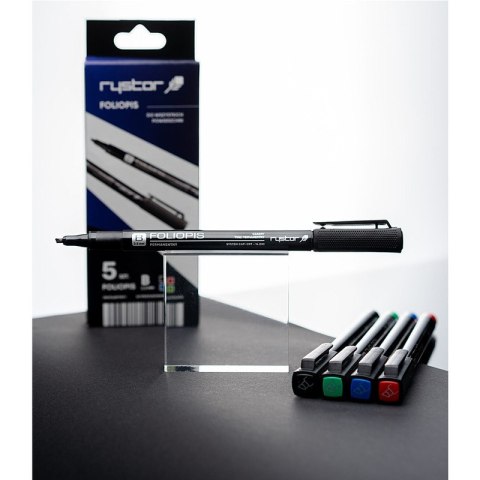 Foliopisy permanentne Rystor FB-25 2.5mm 4 kolory 5szt