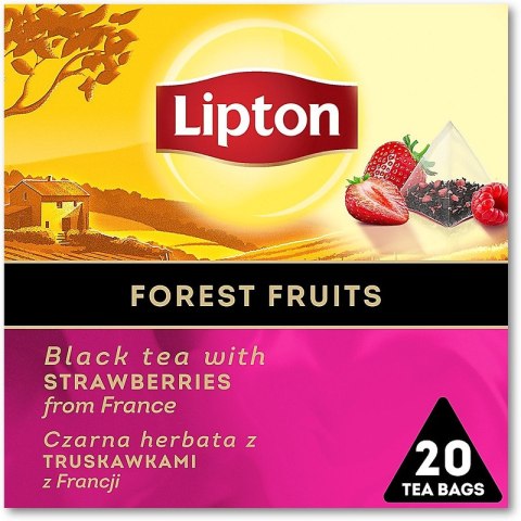 Herbata Lipton Piramid czarna Forest Fruits 20szt
