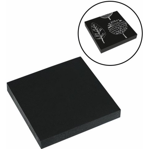 Karteczki Eagle 75x75mm czarne 100szt