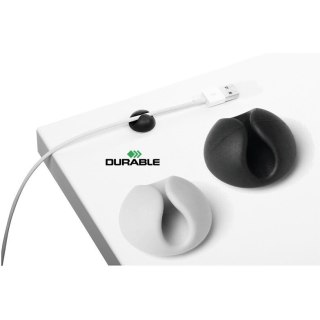 Klipsy do kabli Durable Cavoline Clip 1 grafitowe (6)