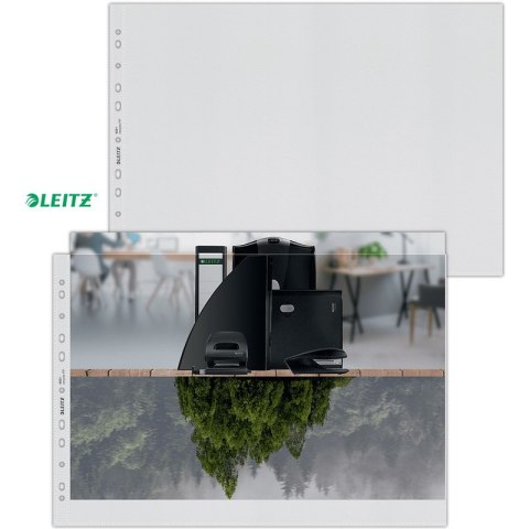 Koszulki Leitz Recycle A3/100µm groszkowe 25szt