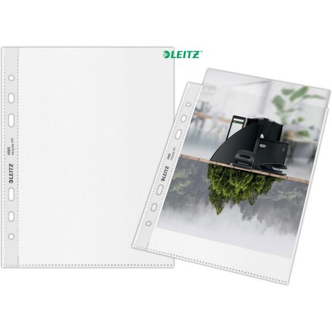 Koszulki Leitz Recycle A4/100µm groszkowe 25szt