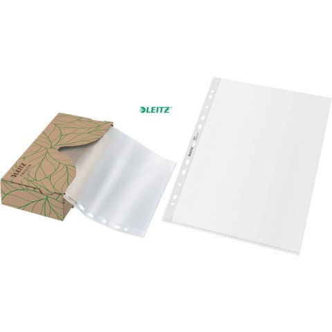 Koszulki Leitz Recycle At Hand A4/70µm groszkowe 40szt