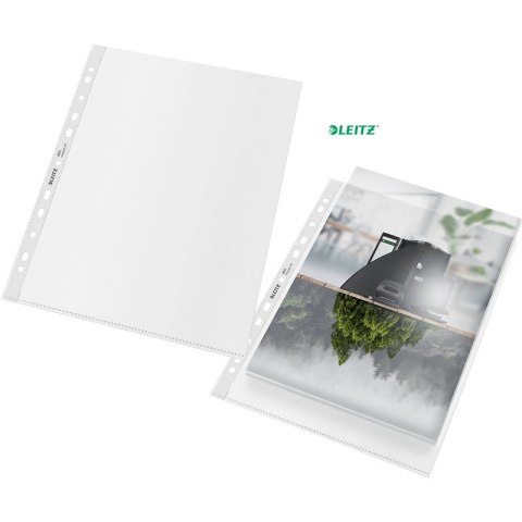 Koszulki Leitz Recycle Maxi A4/100µm groszkowe 25szt