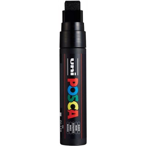 Marker z farbą plakatową Uni POSCA PC-17K 15mm czarny