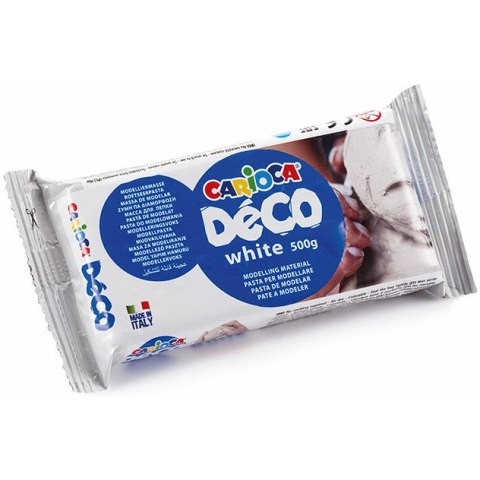 Masa do modelowania Carioca 500g biała