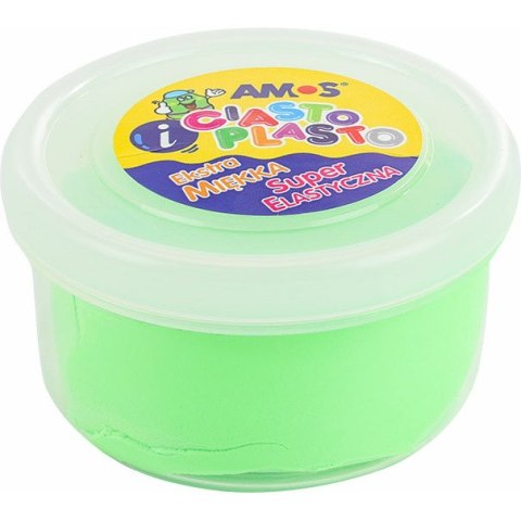 Masa plastyczna Amos Ciasto-Plasto 30g neon zielony