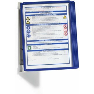 Panele prezentacyjne Durable Vario Wall 5 (na ścianę) granatowe