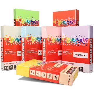 Papier Emerson A4/80g łososiowy 500szt