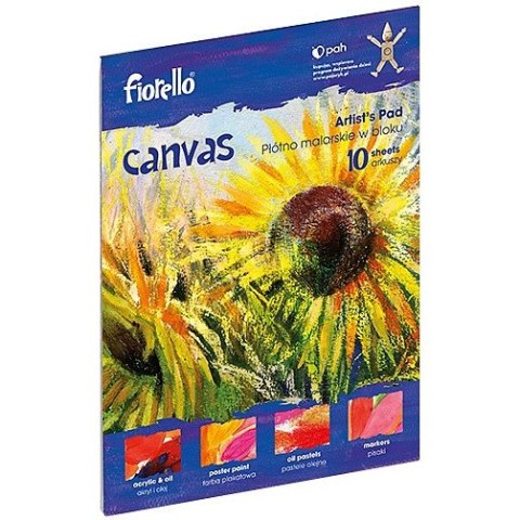 Płótno malarskie w bloku Fiorello Canvas 22.7x30cm 10szt