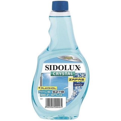 Płyn do szyb Sidolux 500ml zapas Arctic