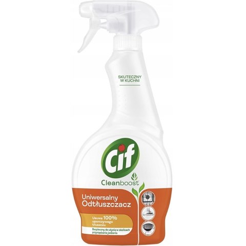 Spray Cif Cleanboost 500ml Odtłuszczacz