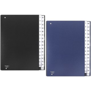 Teczka korespondencyjna Donau A4 1-31 czarna