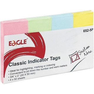 Zakładki Eagle 20x50mm 4 kolory (4x50)