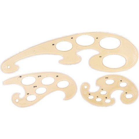 Zestaw krzywików Grand GR-869 3szt