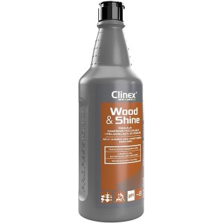 Emulsja CLINEX Wood&Shine, samonabłyszczajšca i pielęgnujšca podłogi 1l
