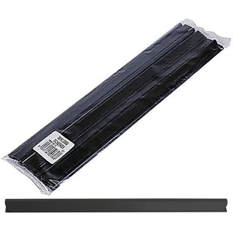 Grzbiety wsuwane Donau A4/4mm czarne 10szt