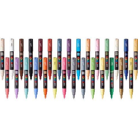 Marker z farbą plakatową Uni POSCA PC-1M brązowy