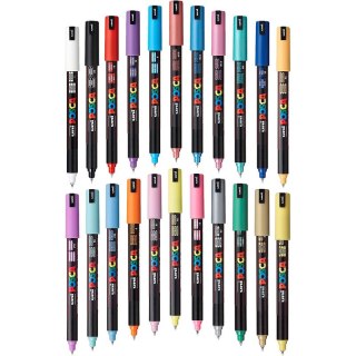 Marker z farbą plakatową Uni POSCA PC-1MR złoty