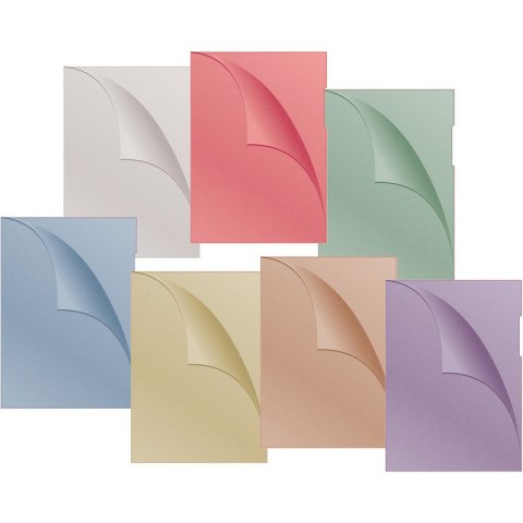 Obwoluta DONAU typu L, PP, A4, groszkowa, 120mikr.