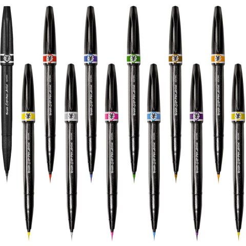 Pisak pędzelkowy Pentel Brush Sign Pen Artist SESF
