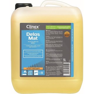 Płyn do pielęgnacji mebli CLINEX Delos Shine 5L, pozostawia połysk