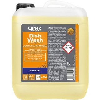Płyn myjšcy do zmywarek CLINEX DishWash Premium, 5l