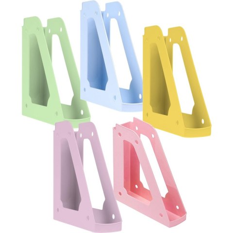 Pojemnik na dokumenty DONAU LIFE, pastel, żółty