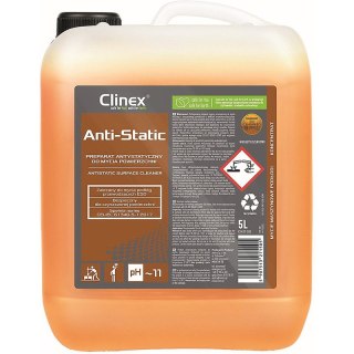 Preparat antystatyczny do mycia powierzchni CLINEX, Anty-Static, 5l