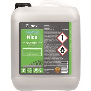 Preparat do dezynfekcji układów klimatyzacji i wentylacji CLINEX Nano Protect Silver Nice 5L