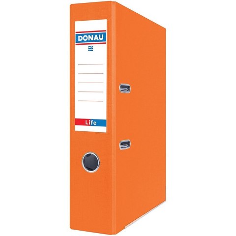 Segregator Donau Life neon A4/75mm pomarańczowy