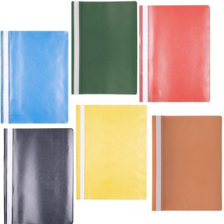 Skoroszyt OFFICE PRODUCTS, 120/180 mic, PP, czarny