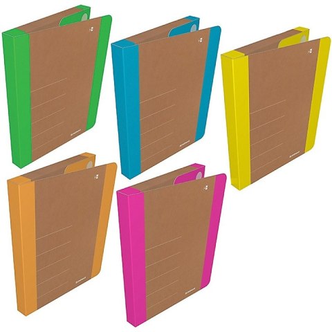 Teczka na rzepy DONAU LIFE, A4/3cm, niebieska