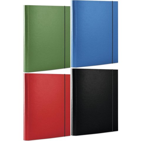 Teczka z gumkš OFFICE PRODUCTS, PP, A4/30, 3-skrz.