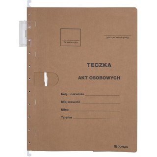 Teczka zawieszkowa DONAU na akta osobowe, wersja o