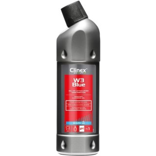 Żel CLINEX W3 Blue, do czyszczenia sanitariatów, 1l