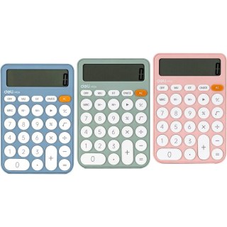 Kalkulator Deli M124 zielony