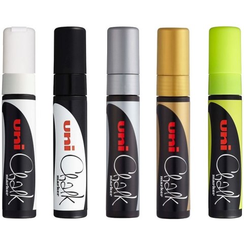 Marker kredowy Uni PWE-17K złoty