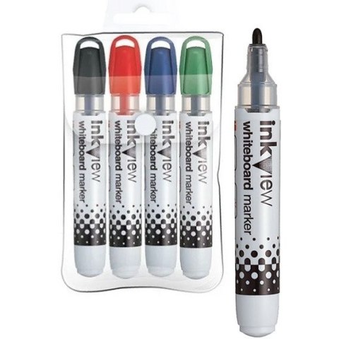 Markery do tablic Uni PWB-202 4 kolory