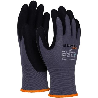 Rękawice Donau Safety Flex rozm.10 szare