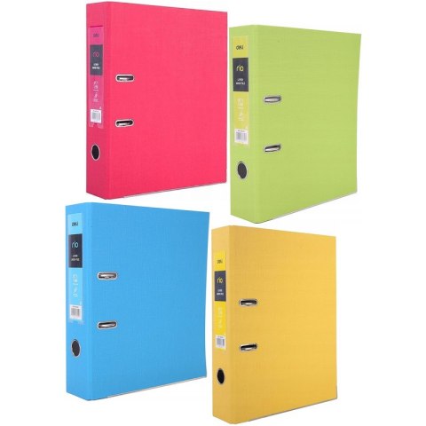 Segregator Deli Rio A4/76mm żółty