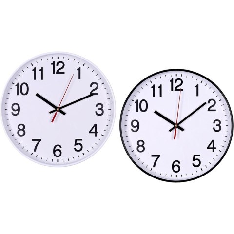 Zegar ścienny Office Products 34cm biały