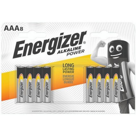 Baterie Energizer Alkaline Power AAA LR3 1.5V 8szt