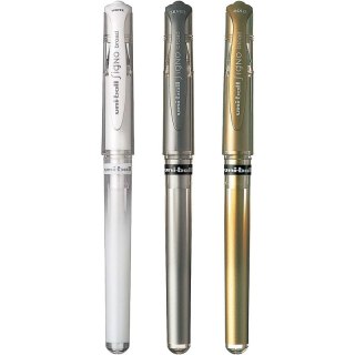 Długopis żelowy Uni UMN-153 Signo biały