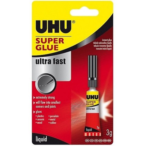 KLEJ UHU SUPER GLUE 3g