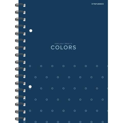 Kołozeszyt Top 2000 Colors A5/100k kratka niebieski