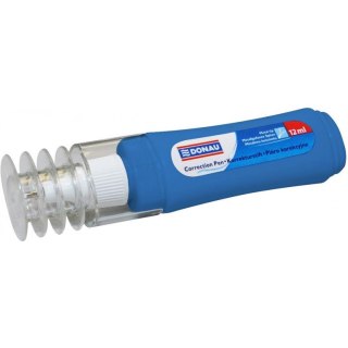 Korektor w piórze Donau 12ml metalowa końcówka